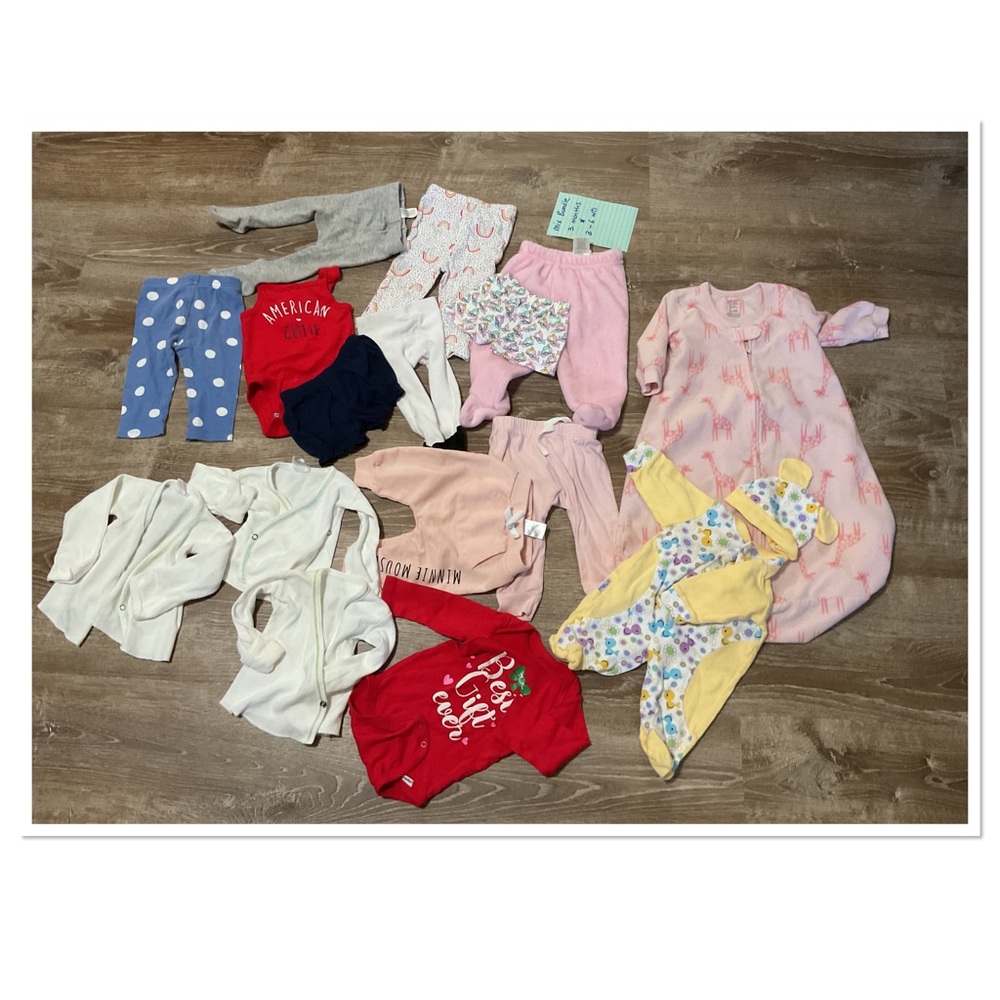 💕 Baby Girl Bundle- Mixed size - Picture 1 of 6